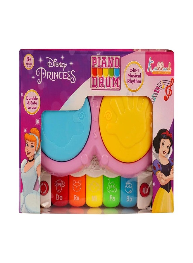 Kriiddaank Disney Princess Piano Drum Playset - Interactive Electronic Toy, Fun Game for Kids, Birthday's & Gifts | Fun & Educational Toy for Kids | Safe, Engaging & Interactive Play - Image 5